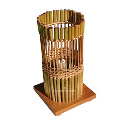 Bamboo & Cane Table Lamp (A)