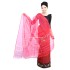 Classy Red colour  Silk Rani Phi Handmade Traditional Shawl 